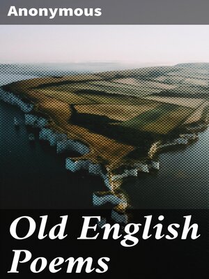 cover image of Old English Poems